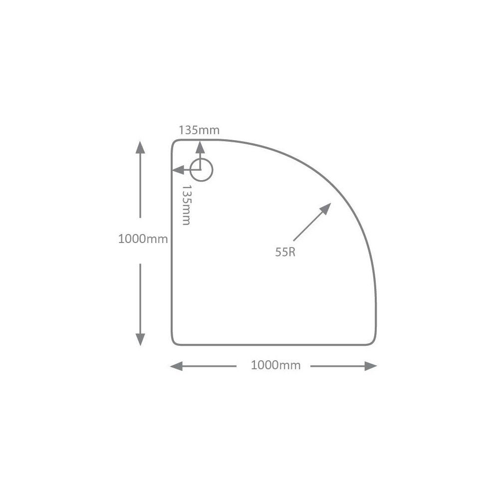 Genesis 40mm Composite Stone Quadrant Trays - Image 2
