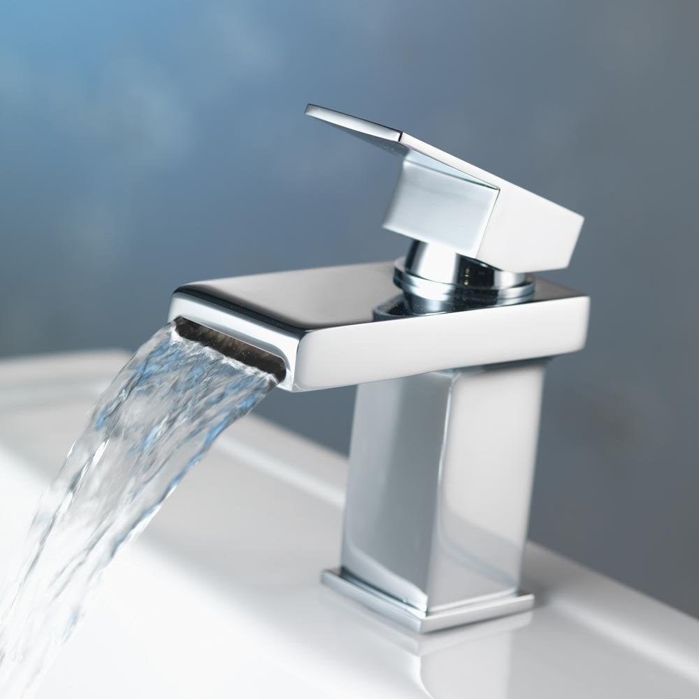 Grosvenor Open Waterfall Spout Basin Mono - Image 2