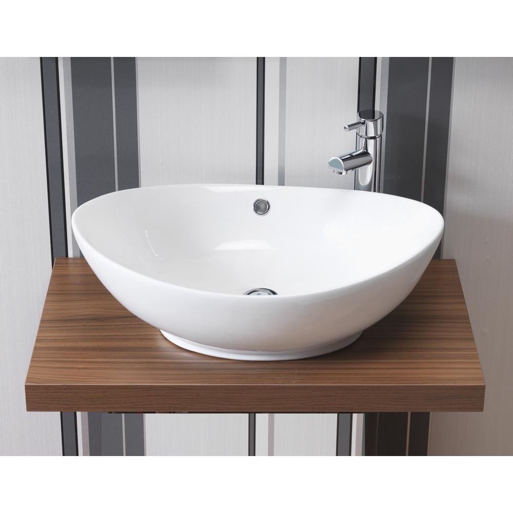 Helena 600 x 370mm Vanity Basin - Image 2