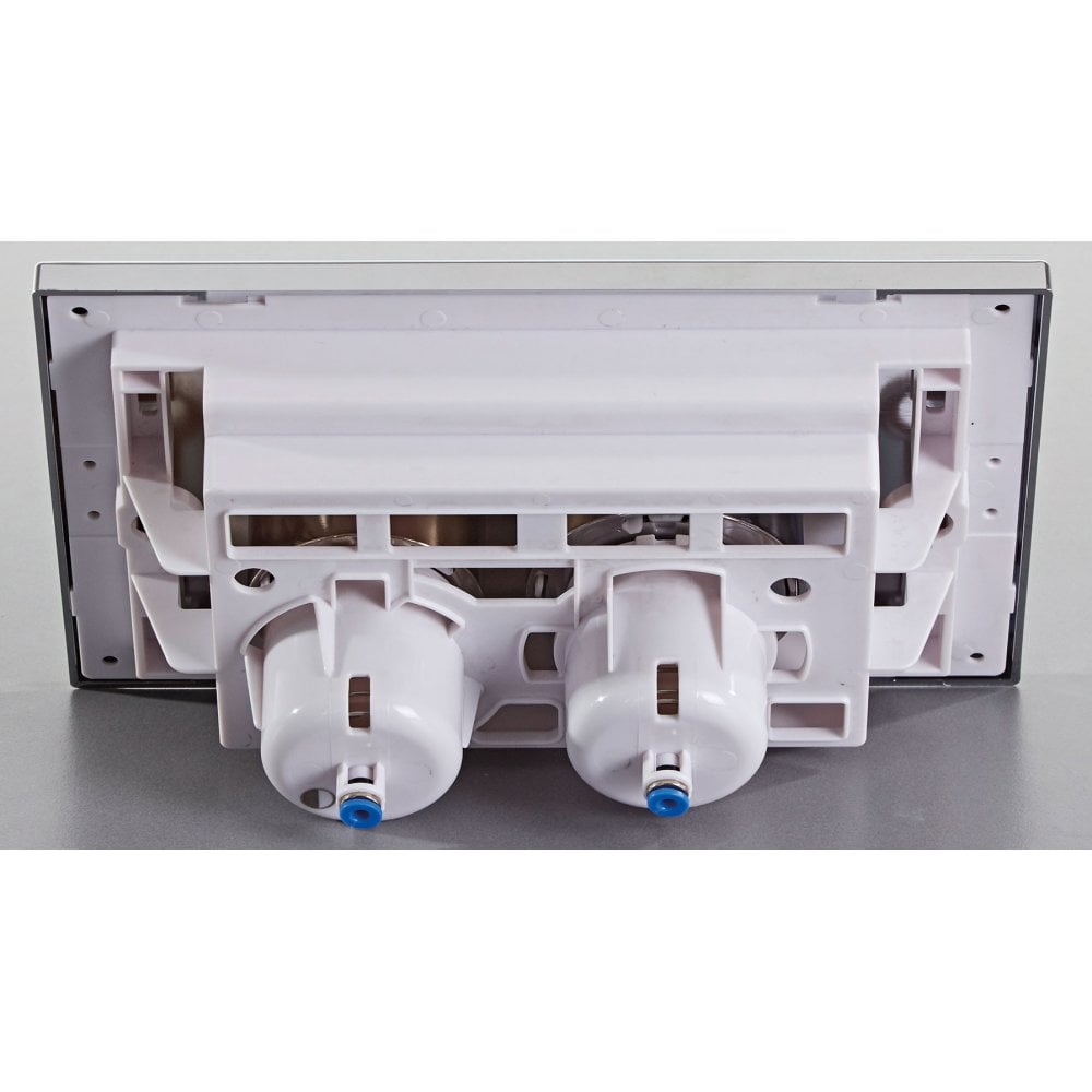 Nevada Square Push-Button & Plate - Matt Black (For Ascent Pneumatic Cistern & Frames) - Image 2