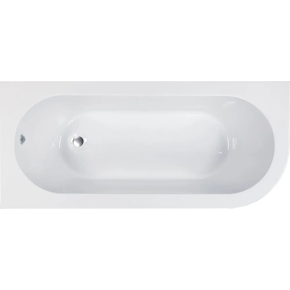 Kansas Offset Bath & Panel/Skirt (Standard Spec) - 1600 x 900 & 1700 x 725mm