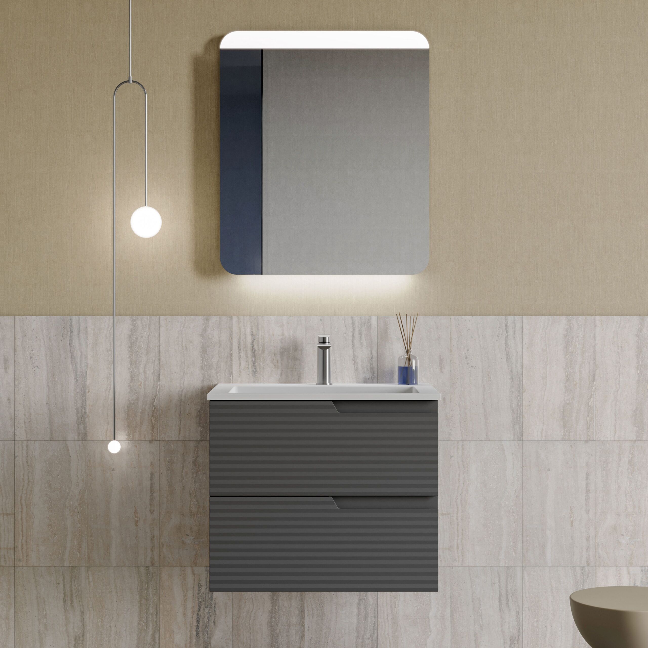 Civetta 60 Combination - Matt Grey