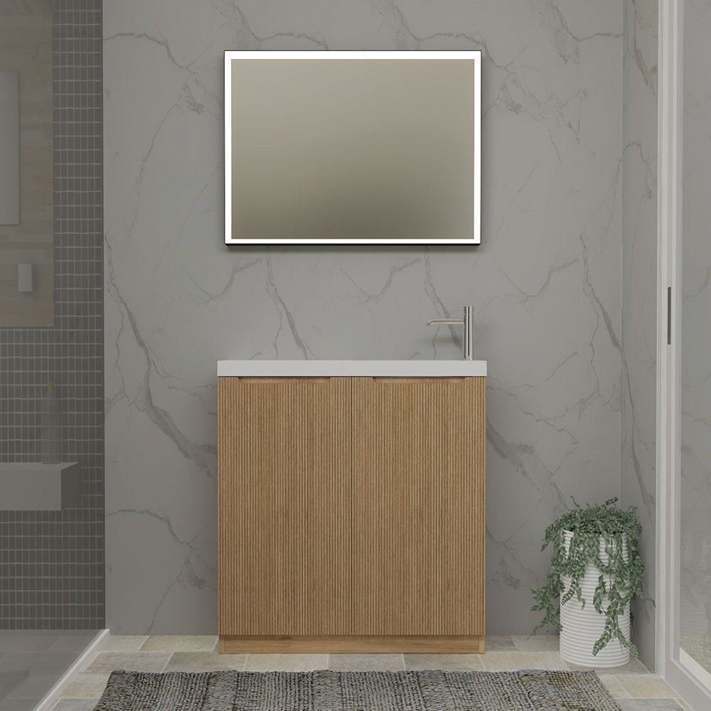 Padua 80 Floorstanding Cloakroom Combination