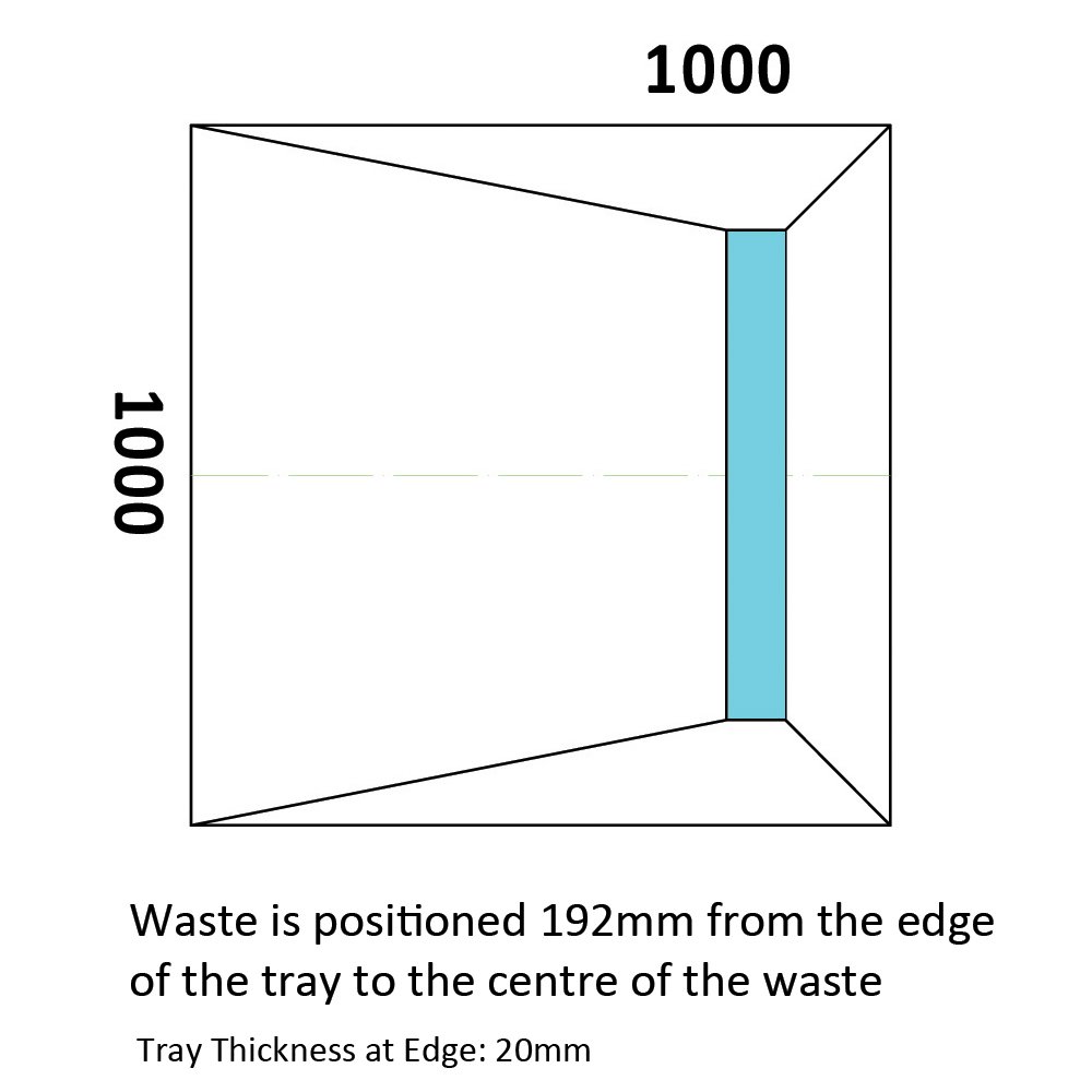 Ascent Linear Drain Wetroom Shower Base - Image 7