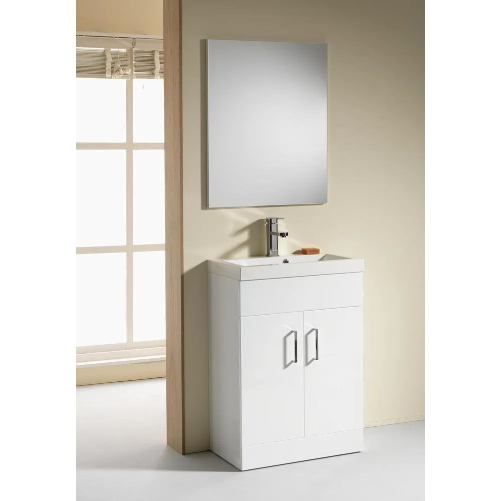 Eden 500 & 600mm Base Units & Basins - 350mm Depth (can also be used with WC Unit) - Image 3