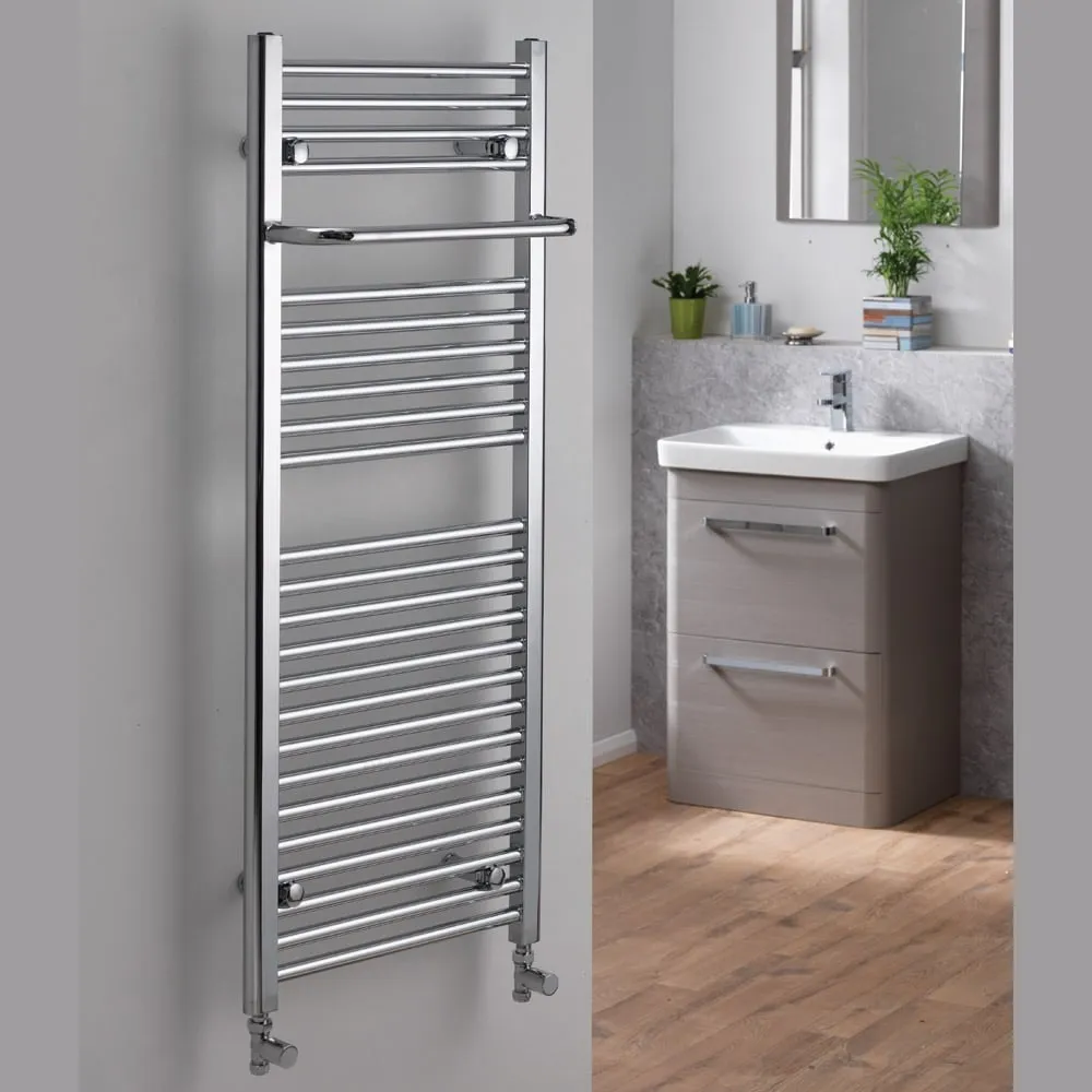 Ebony Towel Rail with Projecting Towel Bar