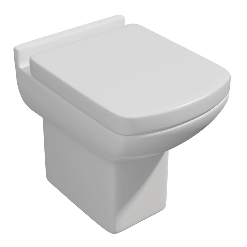 Eden Back-to-Wall Pan & Soft Close Seat