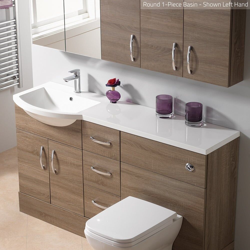 Q-Line Round 1-Piece Basin Options