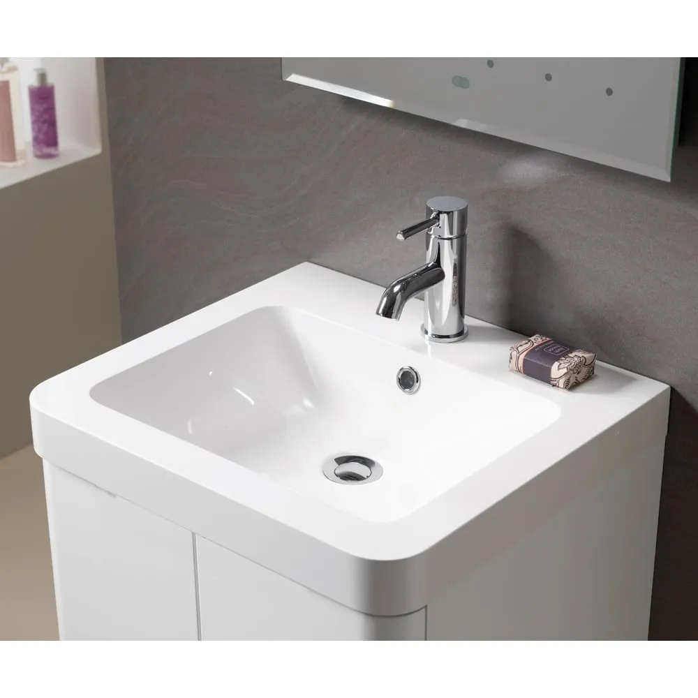 Eton 50 & 60 Wall-Hung Base Unit & Basin - Image 3