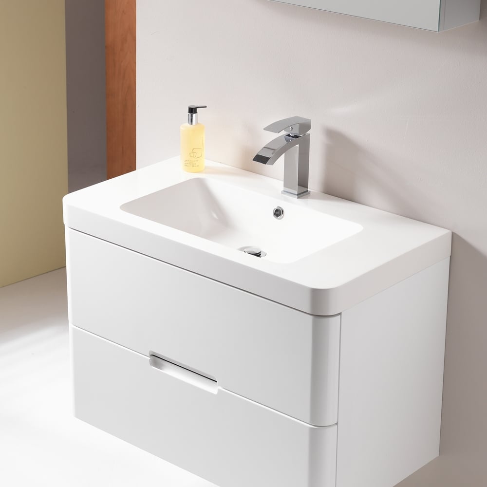 Eton 80 Wall-Hung Base Unit & Basin - Image 2