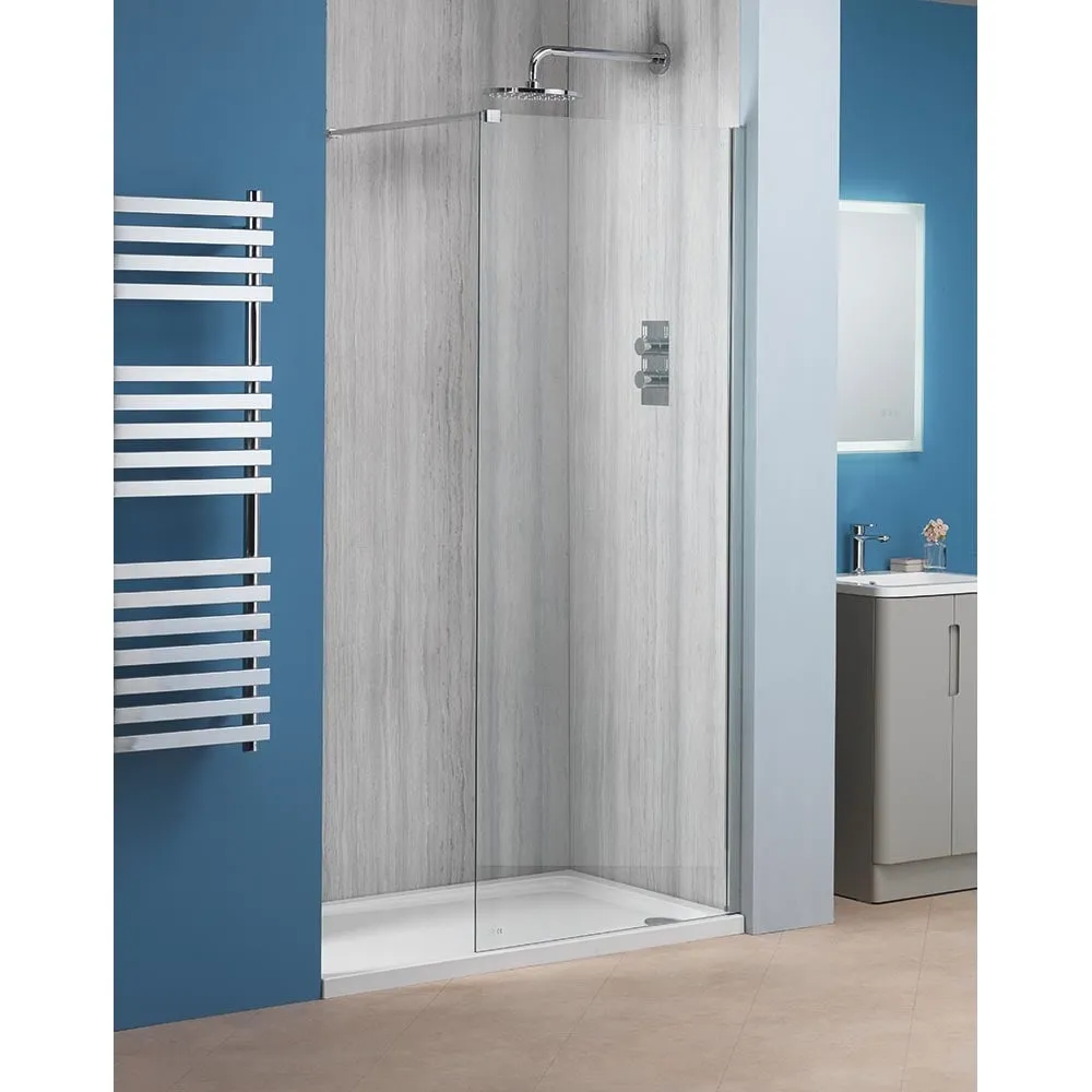 Alpha 6mm Walk-In Panels with Easy-Clean Glass - Image 2