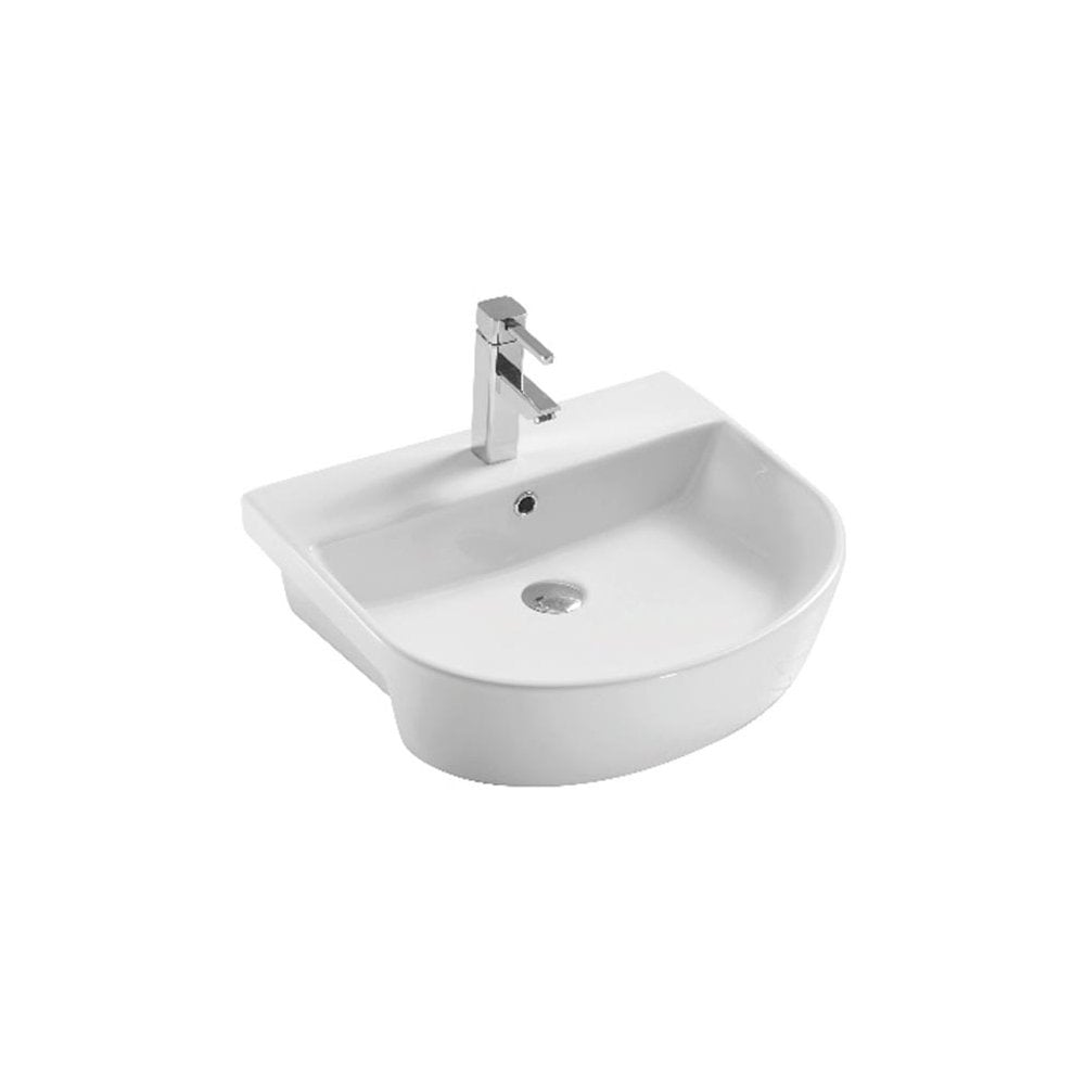 Rimini 560 x 470mm Semi-Recessed Basin - Image 2