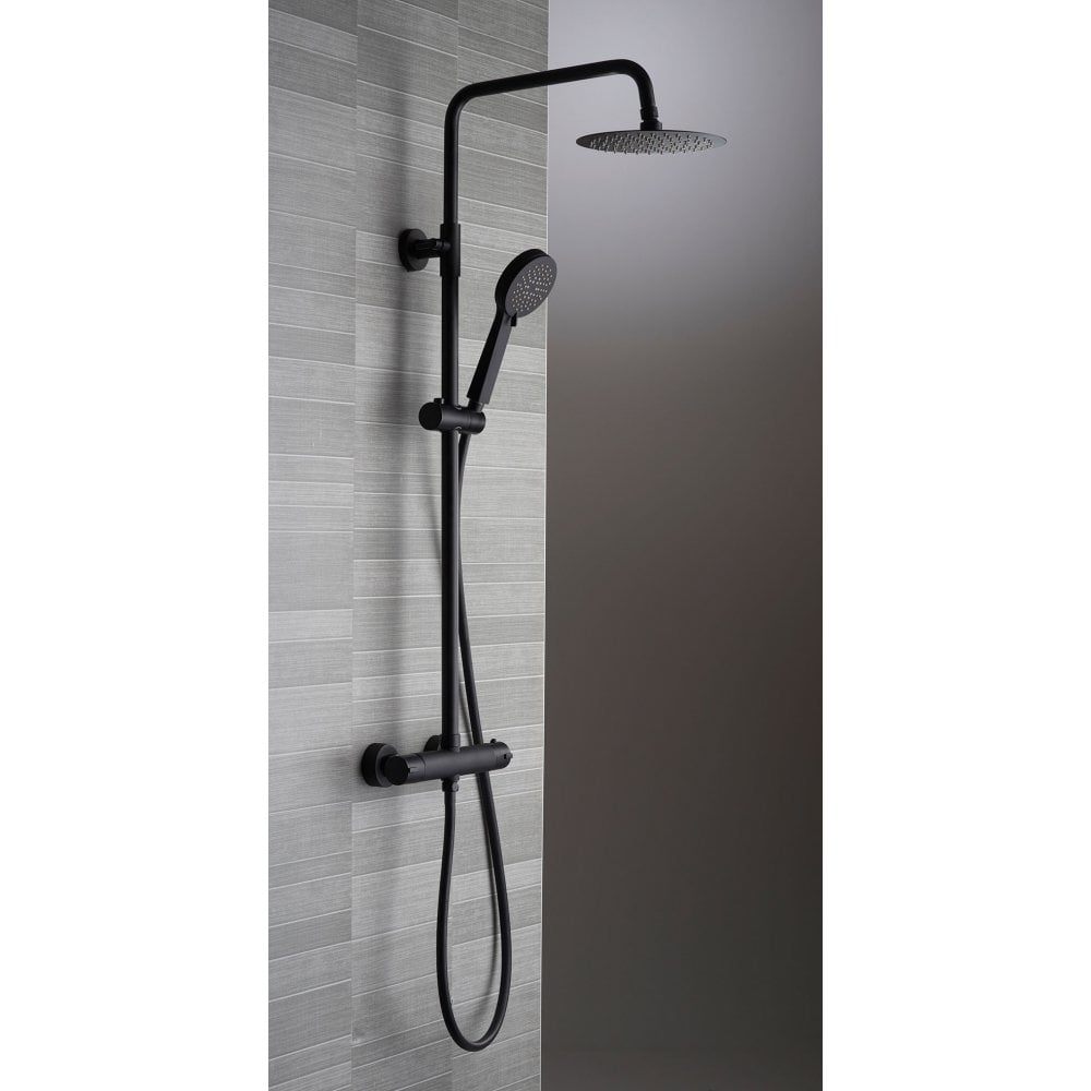 Utah Round Thermostatic Bar Valve and Riser Kit - Image 2