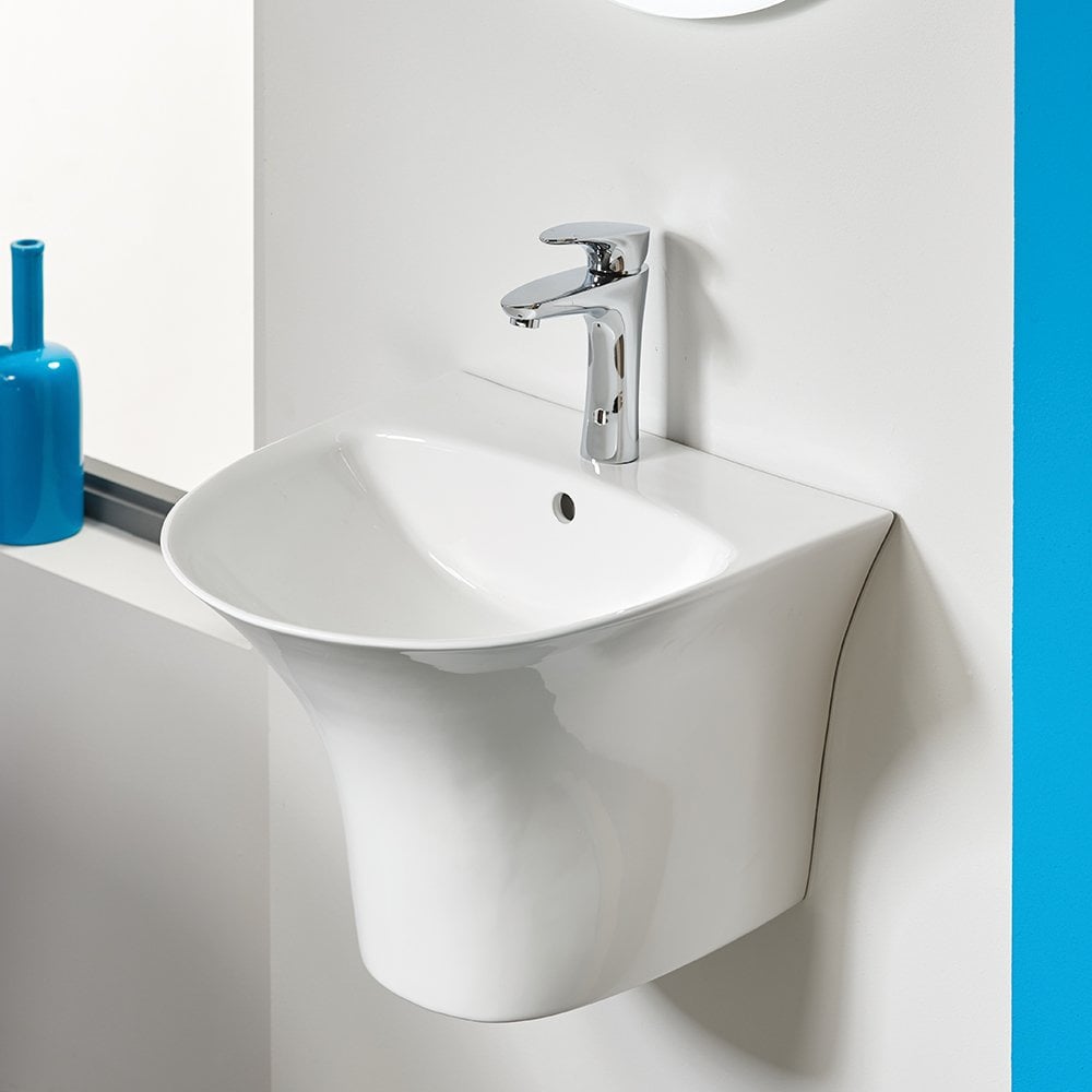 Rimini 470 x 460mm Wall-Hung Basin - Image 2