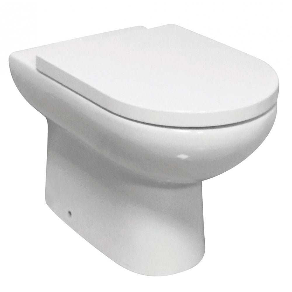 Eton Rimless Back-to-Wall Pan & Soft Close Seat - Image 2