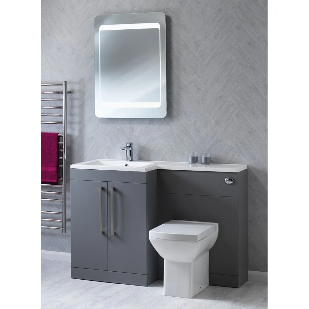 Aston 1200mm 1-Piece Basin Combination - Image 3