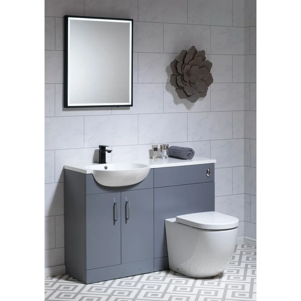 Eden 1000 & 1200mm 1-Piece Serene Basin Combination - Image 2