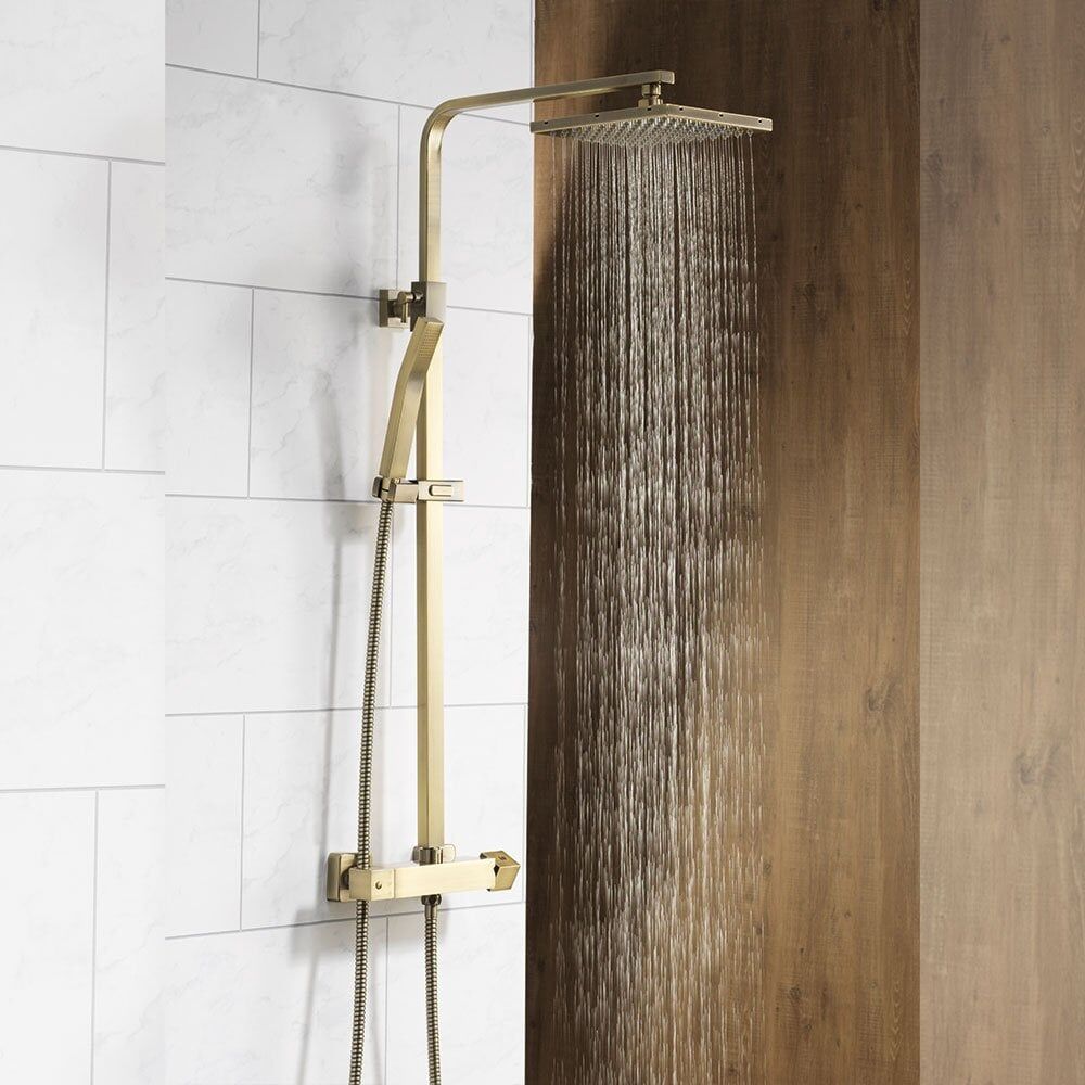 Charlotte Square Thermostatic Bar Valve and Riser Kit