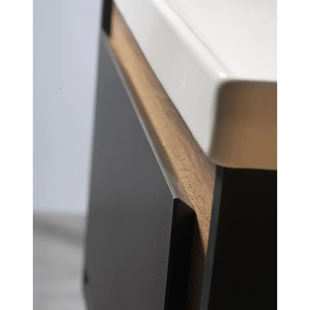 Pisa 60 Wall-Hung Base Unit & Basin - Image 4