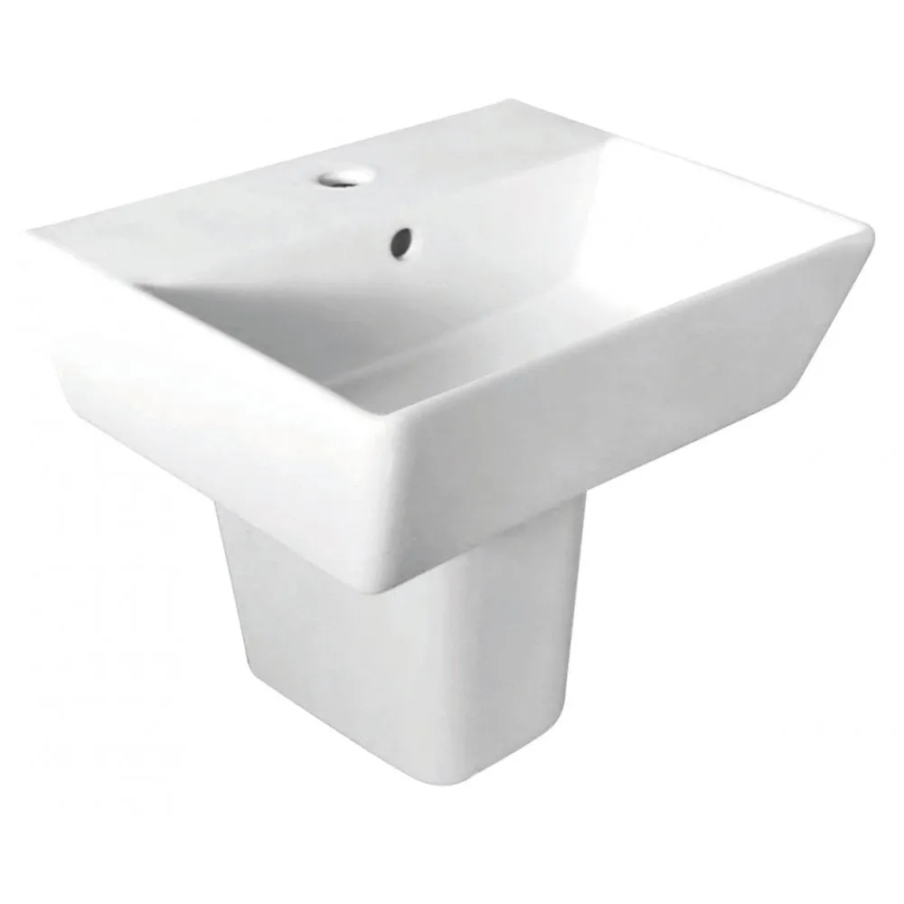 Verona Basin & Pedestal - 450mm, 500mm or 550mm - Image 3