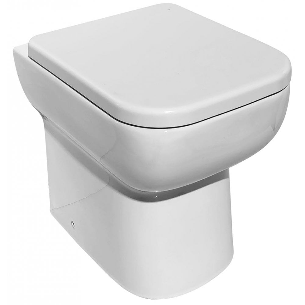 Aveiro Tall Rimless Back-to-Wall Pan & Soft Close Seat - Image 2