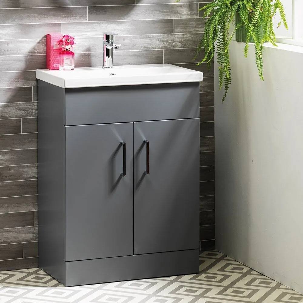 Eden 500 & 600mm Base Units & Basins - 350mm Depth (can also be used with WC Unit)