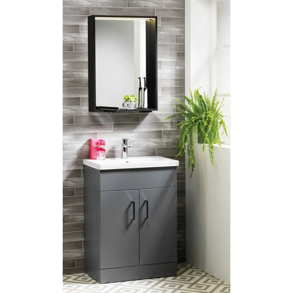 Eden 500 & 600mm Base Units & Basins - 350mm Depth (can also be used with WC Unit) - Image 2