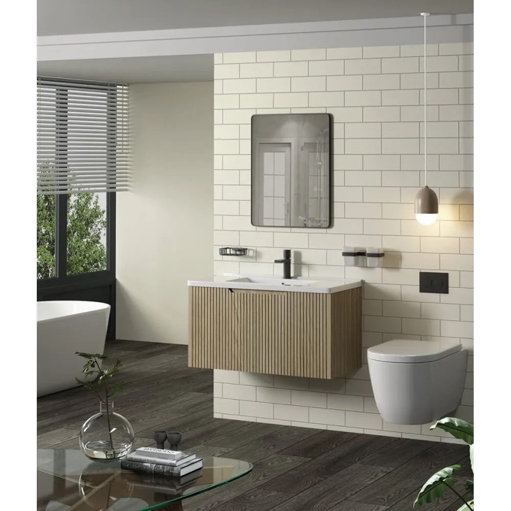 Aveiro 90 Base Unit & Basin - Image 2