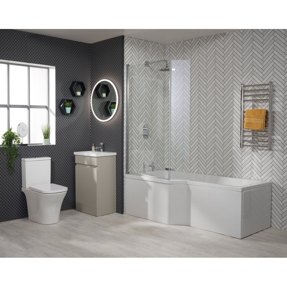 Toronto Rimless Close Coupled WC with Tornado Flush, including Soft Close Seat - Image 4