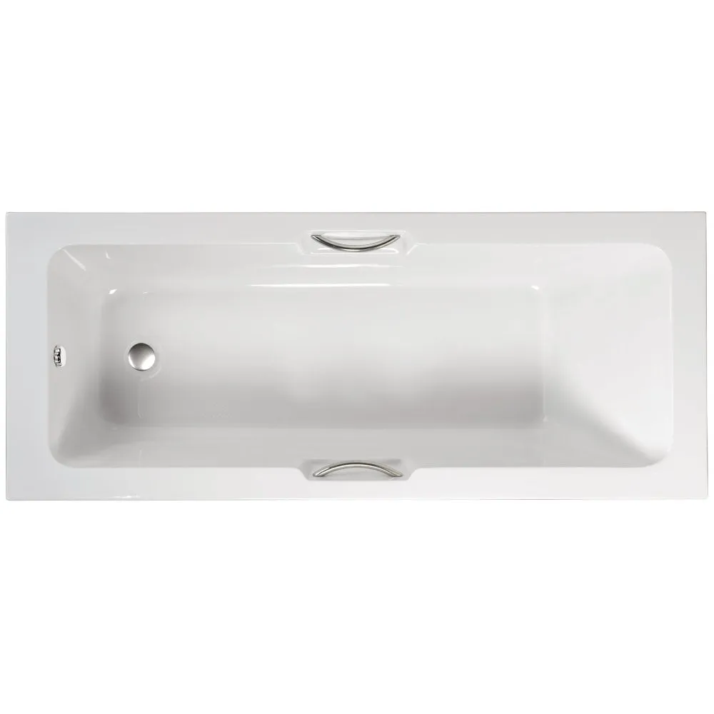 Alexandria Twin-Gripped Bath with Anti-Slip Base (Standard) - 1700 x 700mm - Image 4