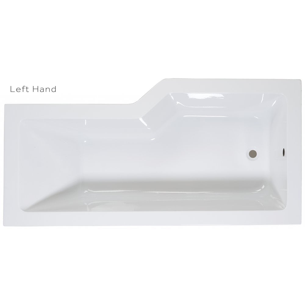 Aswan Shower Bath, Screen, Front & End Panel (Standard Spec) - 1700 x 700mm - Image 4