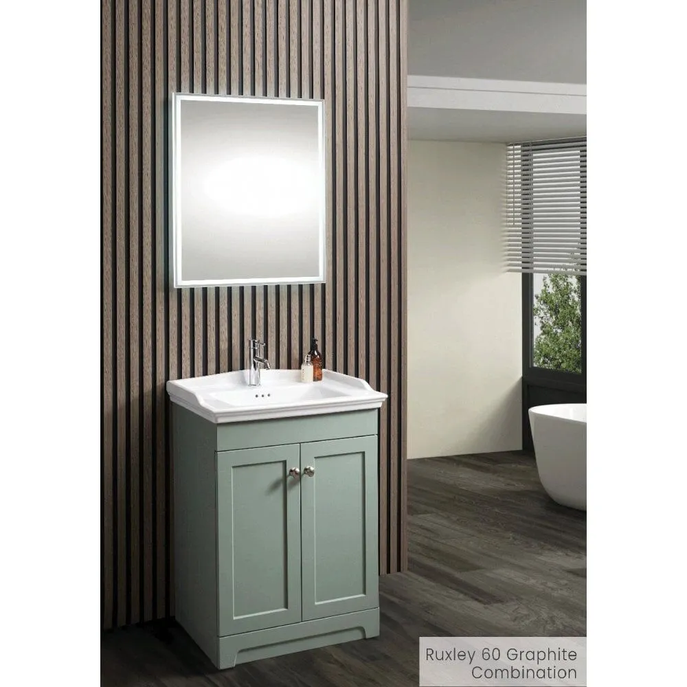 Ruxley 600mm Base Unit & Basin - Image 2