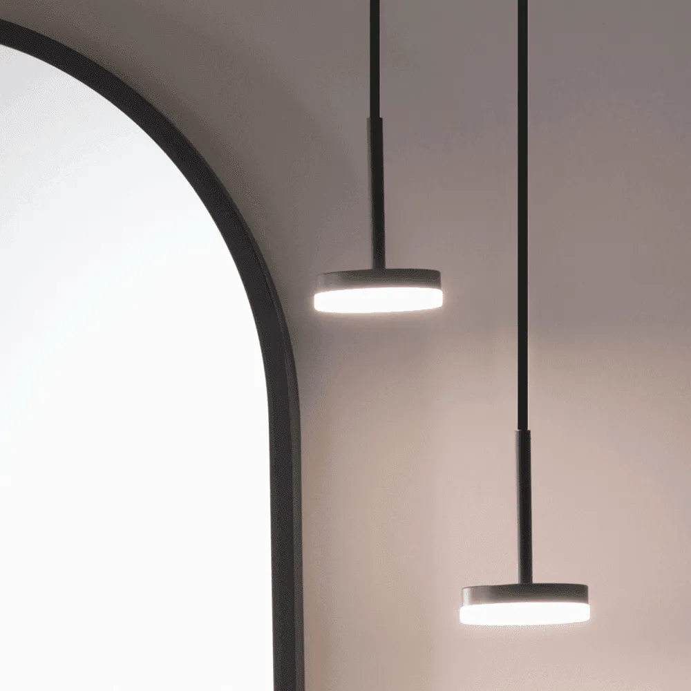Slim Hanging Ceiling Light (Each) - ONLY suitable with the Oregon & Estoril Mirrors