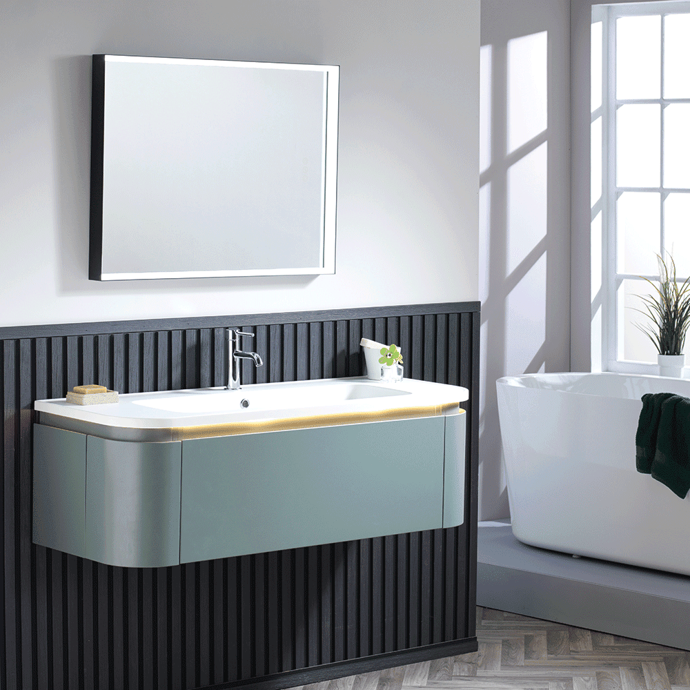 Kimba 120 Curved Combination - Oak Finish - Image 3