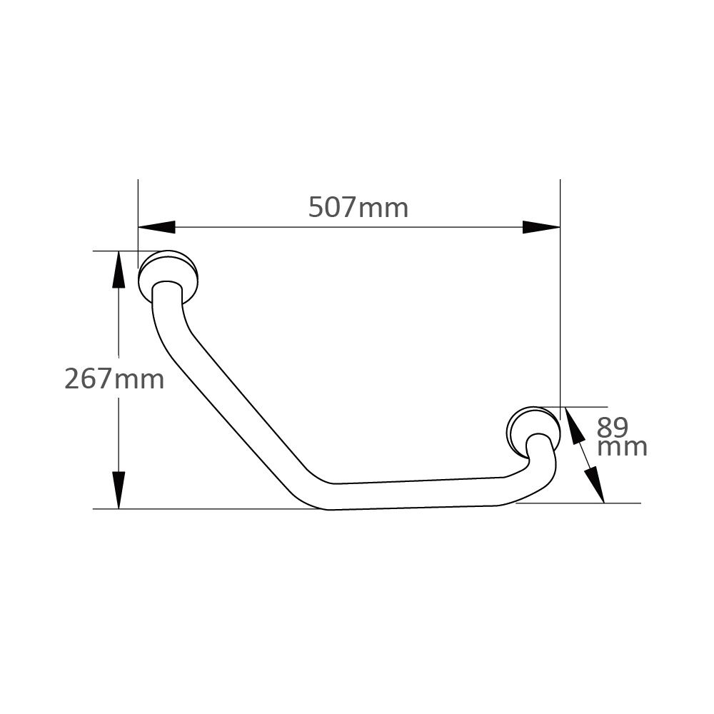 Comfort 'L' Grab Rail - Image 2