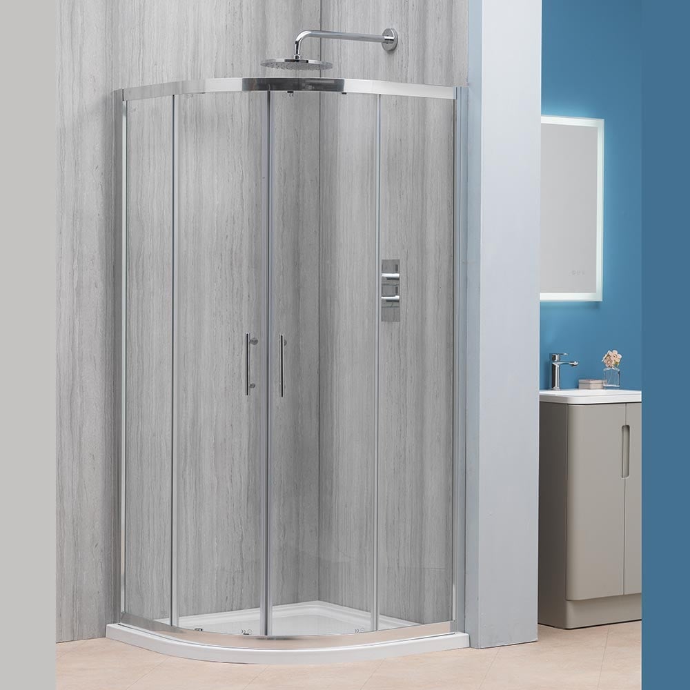 Alpha 6mm 2 Door Offset Quadrant Enclosures