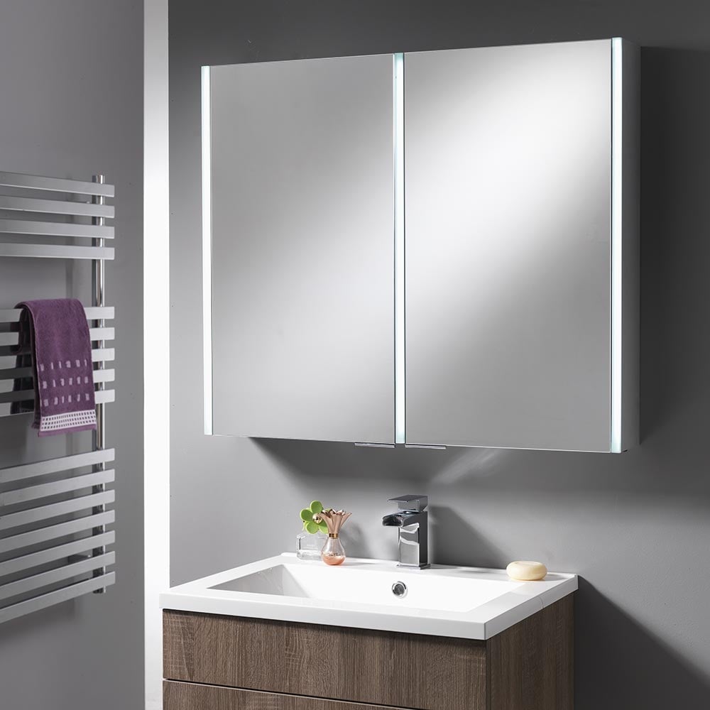 Calvus Mirrored Cabinet - 3 Size Options - Image 3