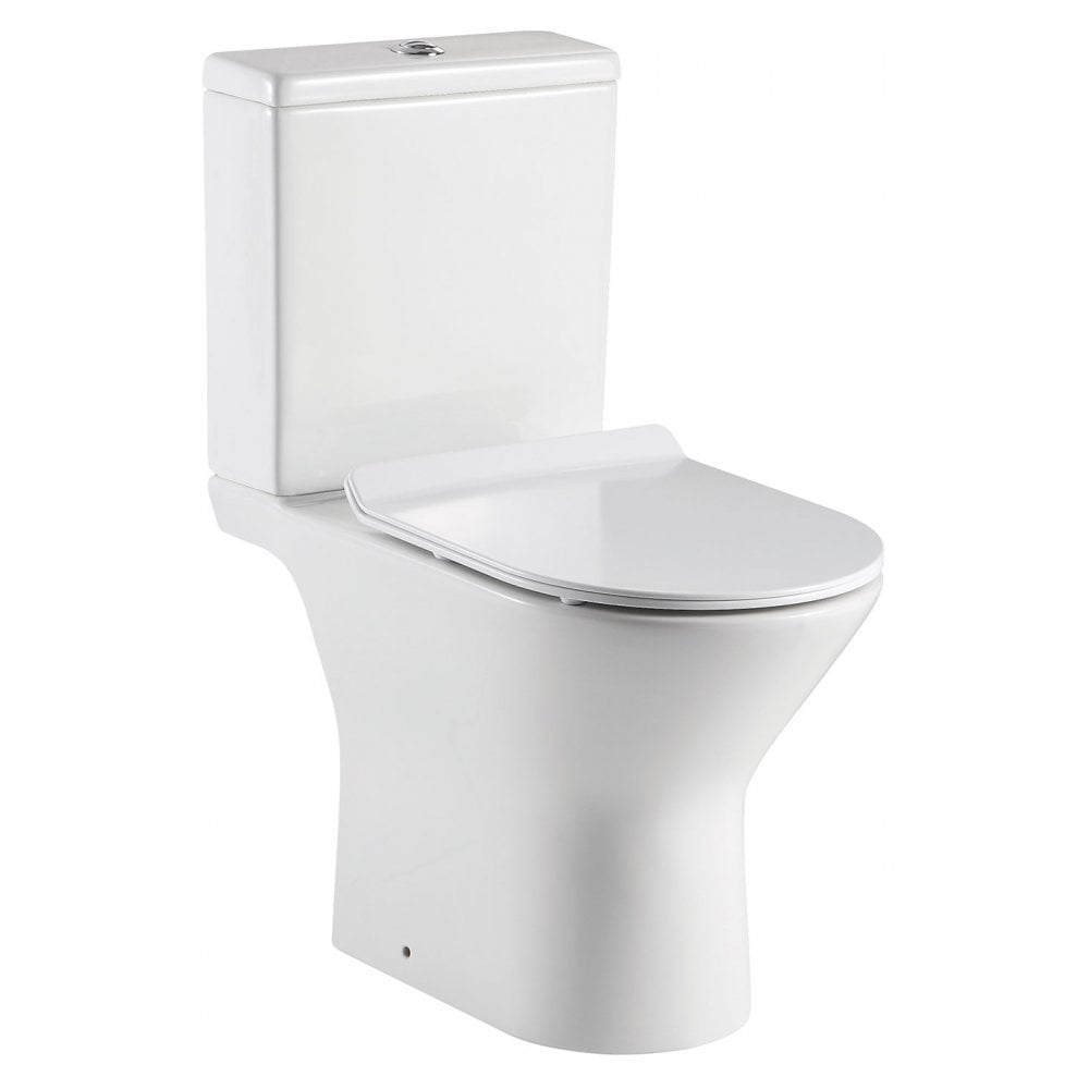Venice Rimless Open Back Close Coupled Suite - Image 3
