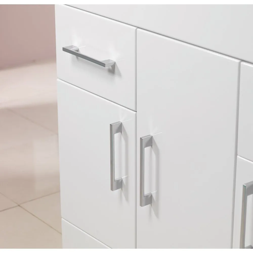 Monica 500mm - 900mm Base Units & Basin - Gloss White - Image 5