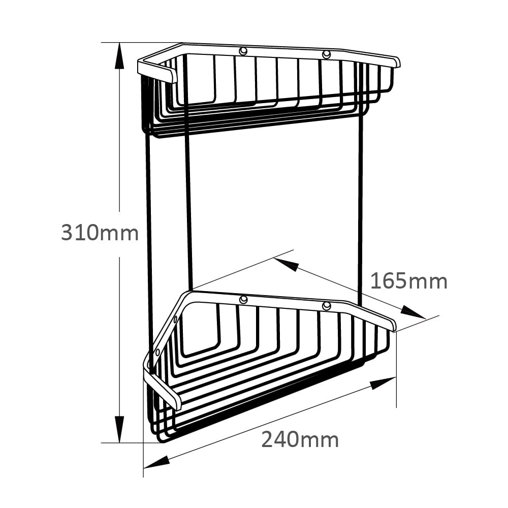 Utah Double Corner Basket - Image 2