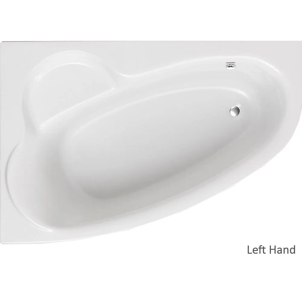 Tennessee Offset Corner Bath & Panel (Superspec) - 1500 x 1000mm - Image 2
