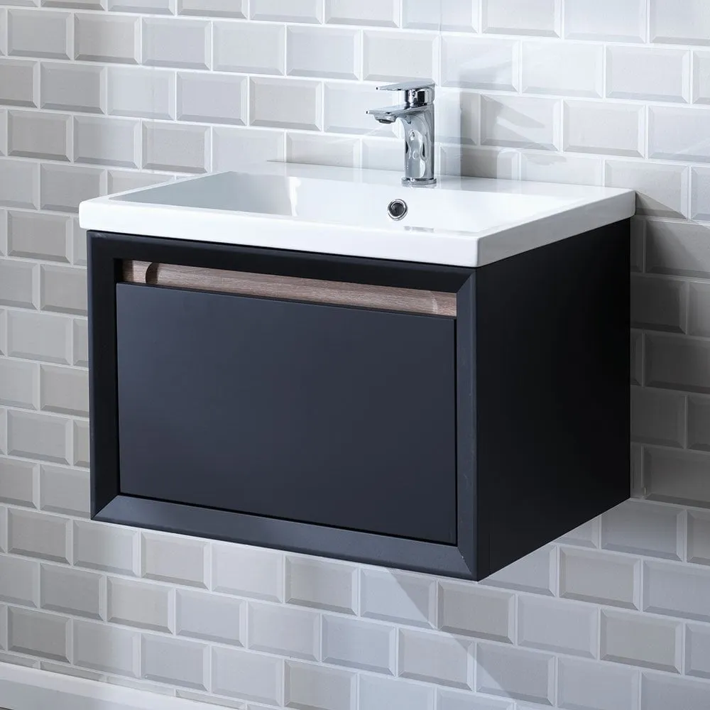 Porto 600mm Base Unit, Basin & Framework