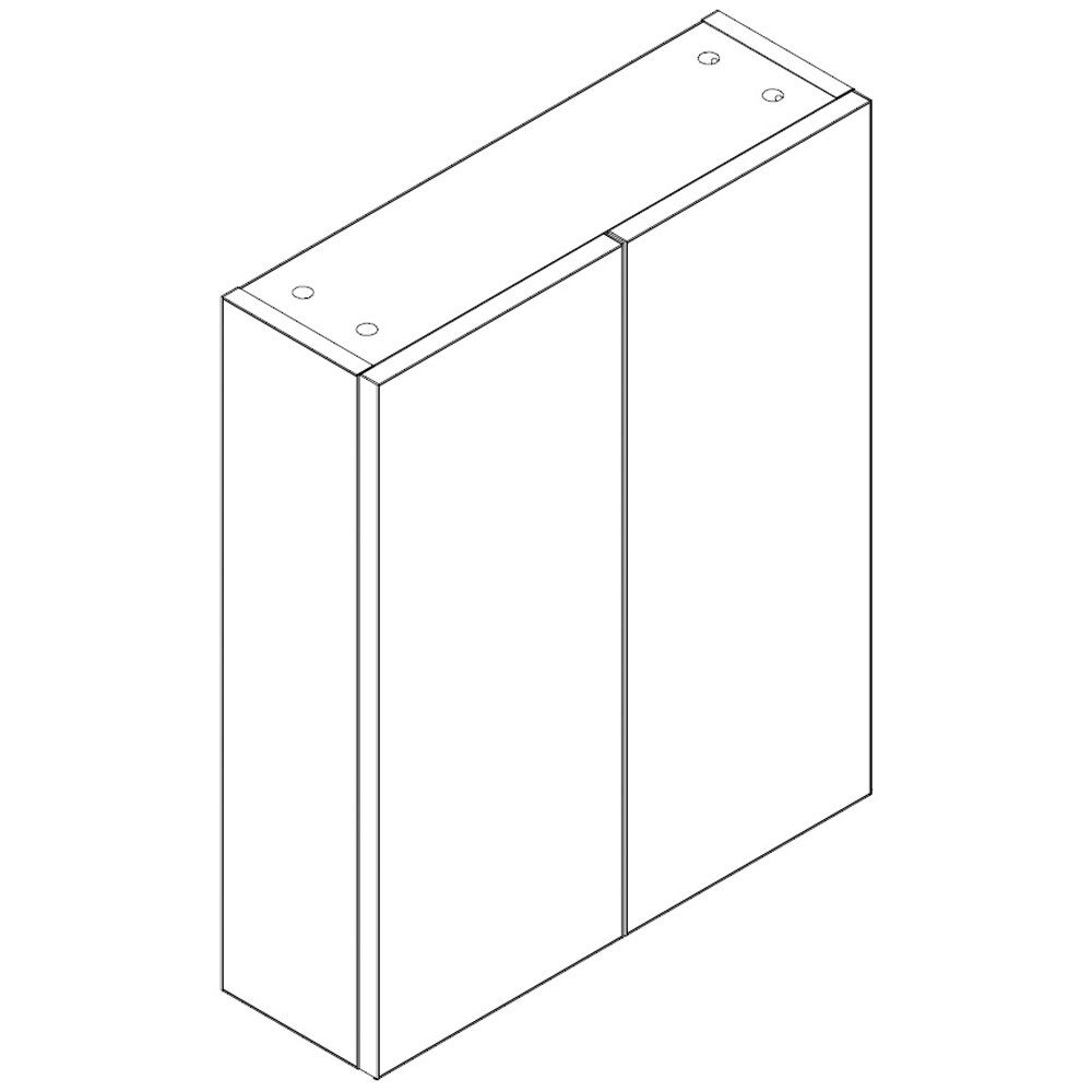 Plain 60 2-Door Wall Unit