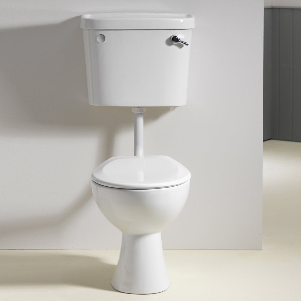 Ebony Low Level Lever WC including Soft Close Seat - Image 2