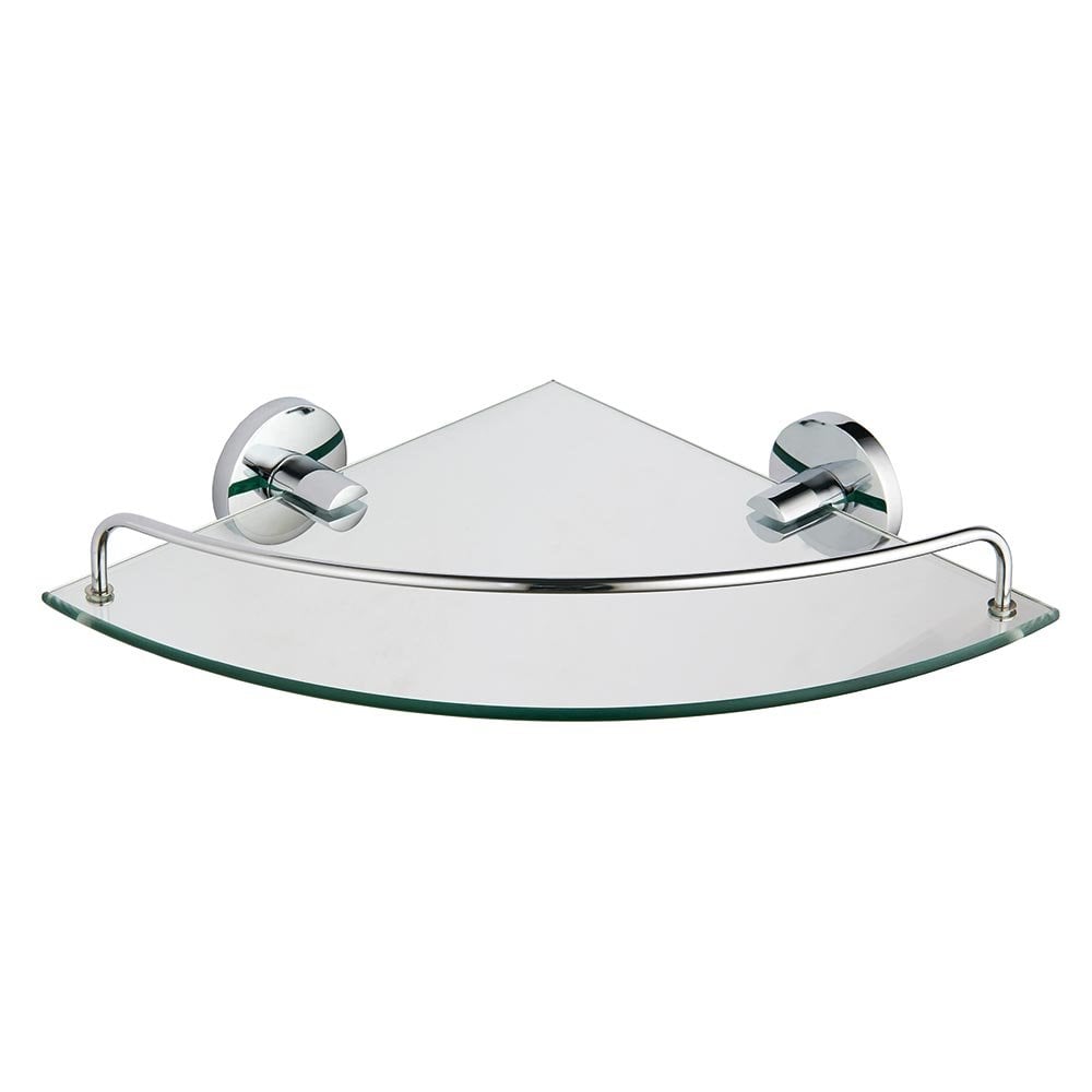 Alpha Glass Corner Shelf