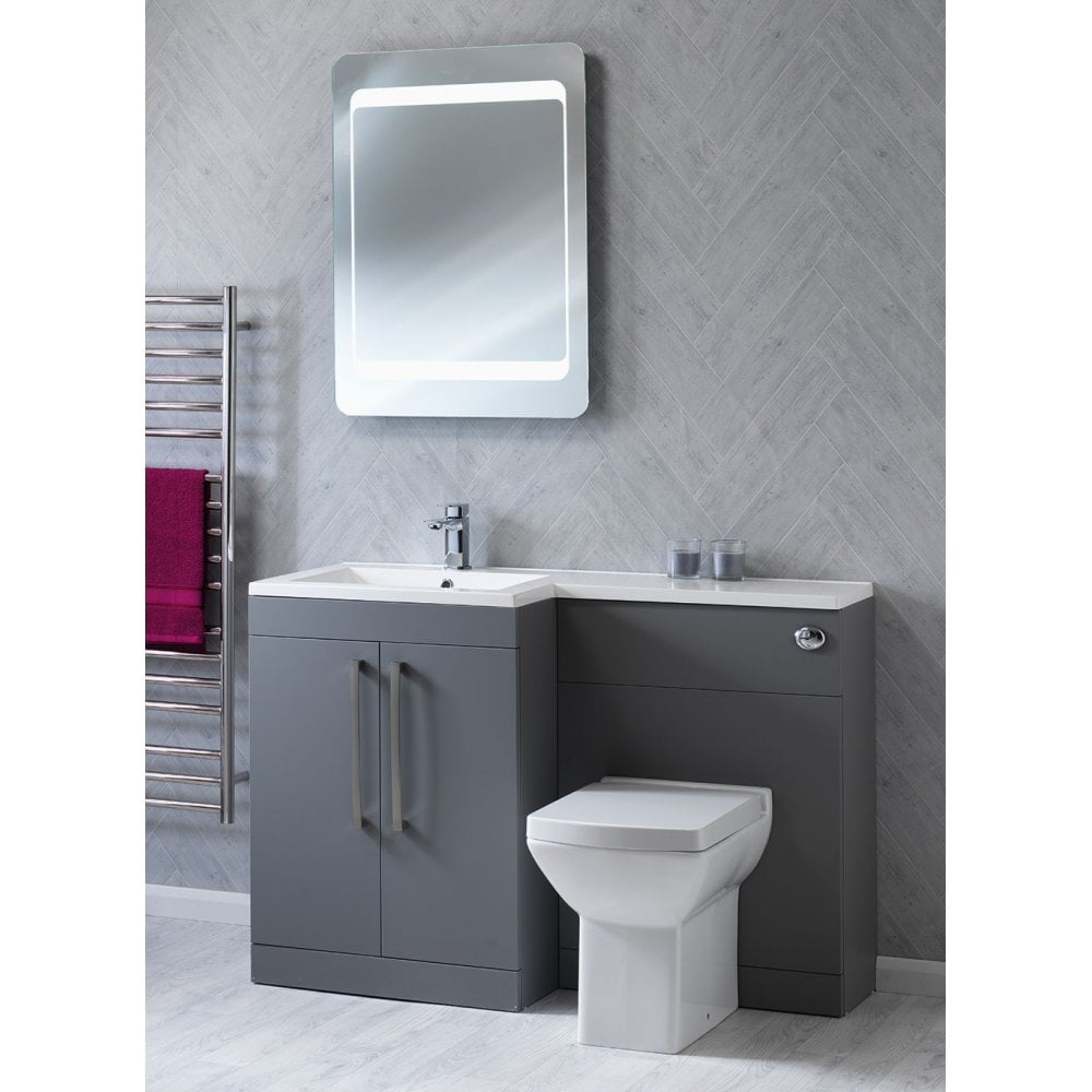 Aston 1200mm 1-Piece Basin Combination - Image 2