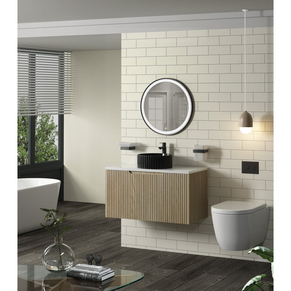 Aveiro 90 Base Unit with Worktop - Image 2