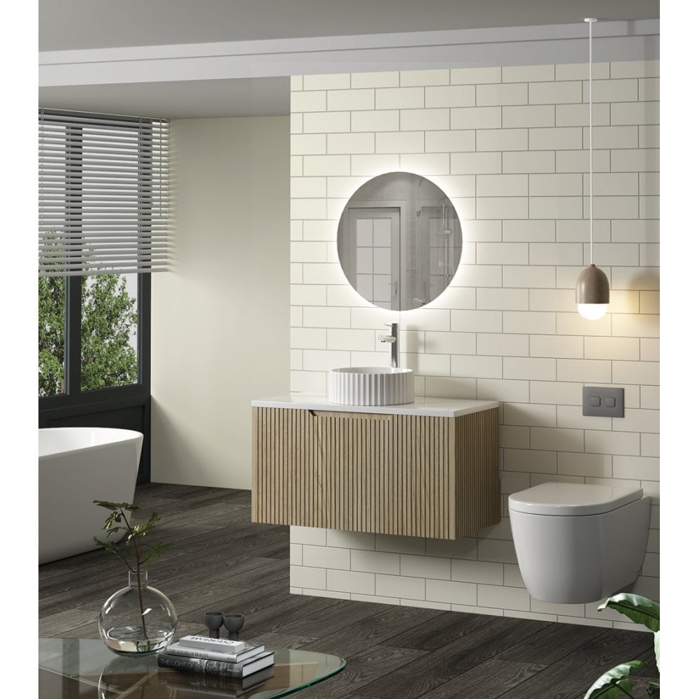 Aveiro 90 Base Unit with Worktop - Image 3
