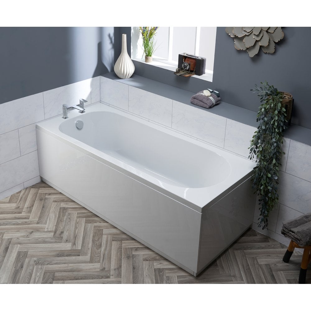 Memphis Single Ended Bath (Standard Spec) - 1700 x 700mm - Image 2