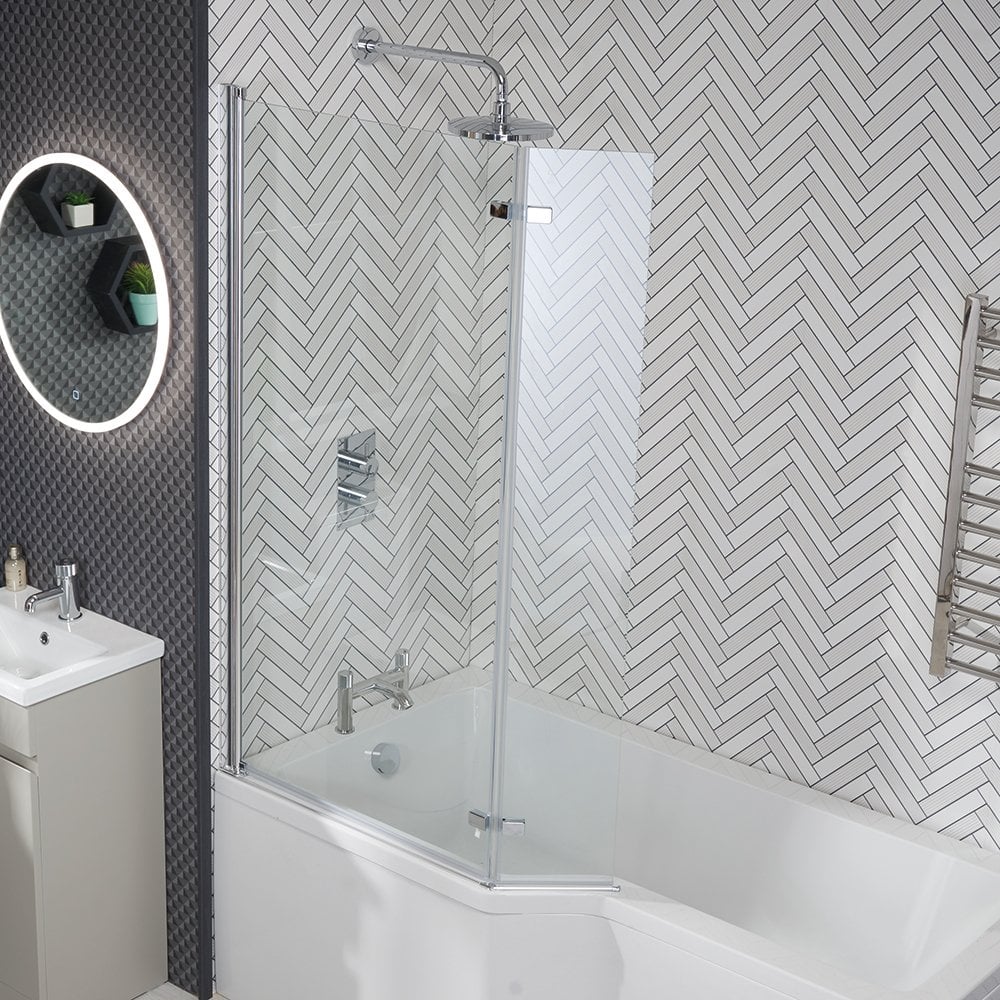 Aswan Shower Bath Screen Only
